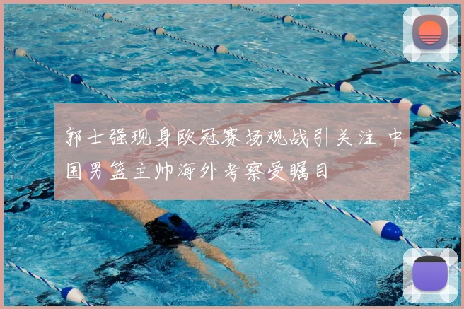 郭士强现身欧冠赛场观战引关注 中国男篮主帅海外考察受瞩目